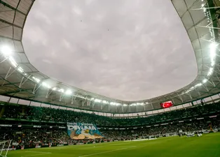 Beşiktaş - Başakşehir maçından kareler