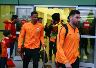 Galatasaray İzmir'e geldi
