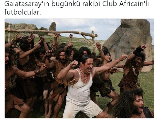 Club Africain - Galatasaray maçında olay! Bu adamlar normal değil