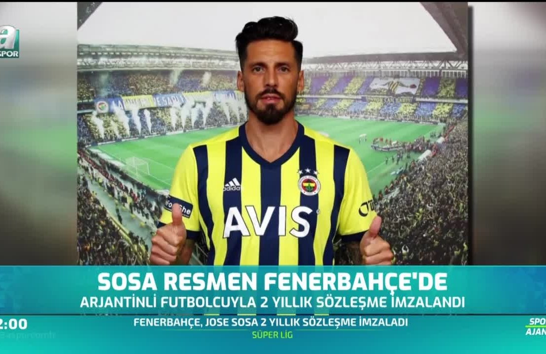 Jose Sosa Resmen Fenerbahce De Aspor