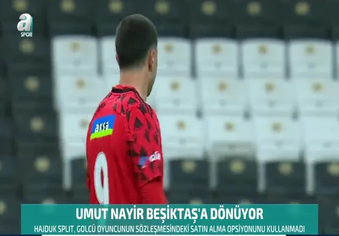 Umut Nayir Beşiktaş'a dönüyor