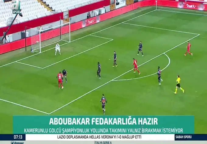 Aboubakar fedakarlığa hazır