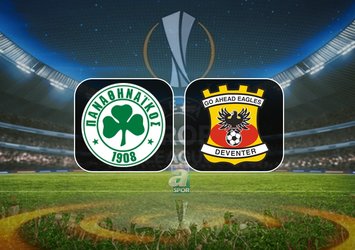 Panathinaikos-Go Ahead Eagles maçı saat kaçta?