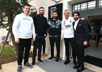 Beşiktaş'ta bayramlaşma töreni yapıldı