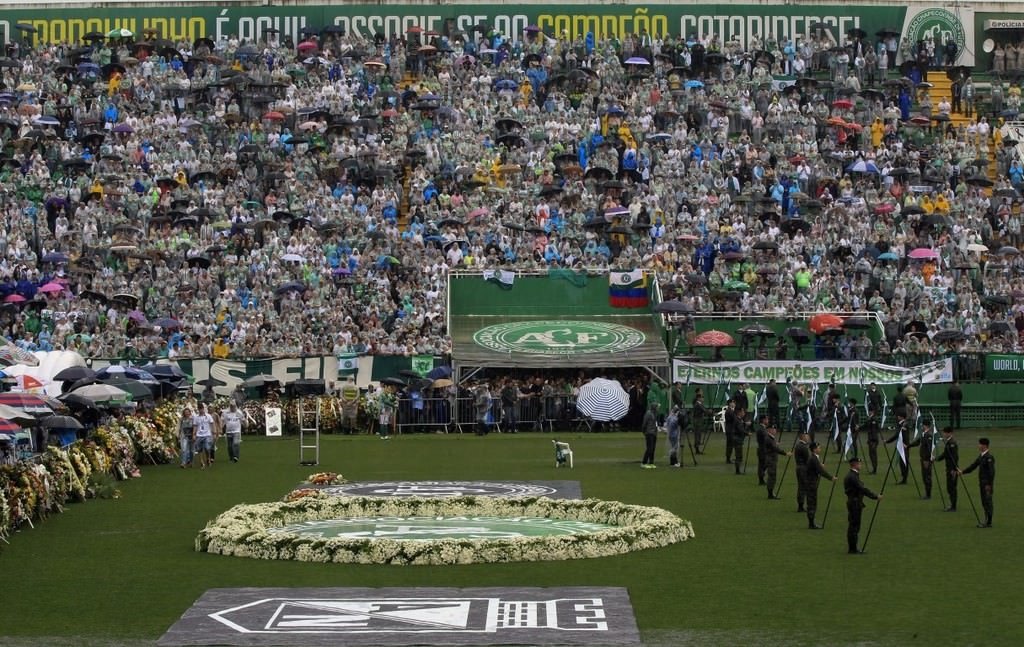 Chapecoense’ye son veda