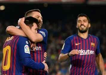Barcelona evinde kazandı