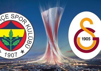 F.Bahçe ve G.Saray'ın rakipleri belli oldu!