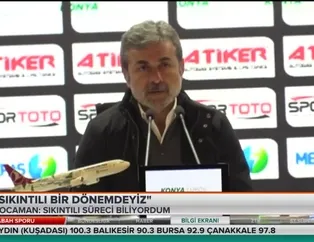 Aykut Kocaman: "Sıkıntılı bir dönemdeyiz"