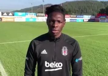 Beşiktaşlı N'Sakala'dan Pierre Webo'ya destek