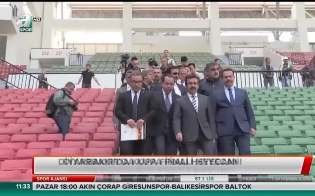 Diyarbakır'da kupa finali heyecanı