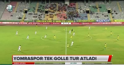 Şanlıurfaspor 0-1 Yomraspor (ÖZET)