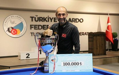 Türkiye 3 Bant Bilardo şampiyonu Semih Saygıner!