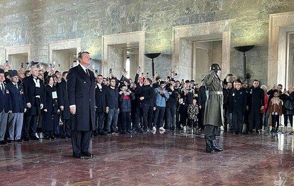 Beşiktaş yönetiminden Anıtkabir’e ziyaret!