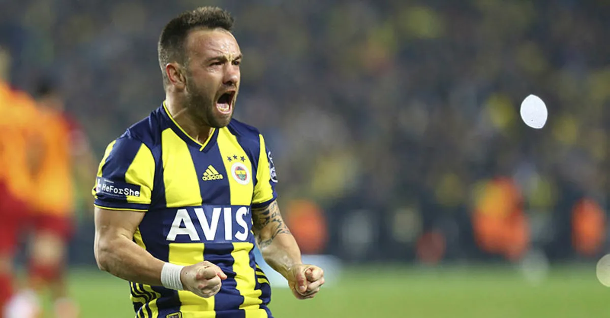 Valbuena Fenerbahçe maçını böyle izledi