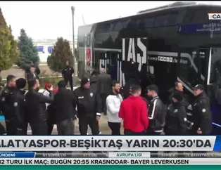 Beşiktaş kafilesi Malatya'ya geldi