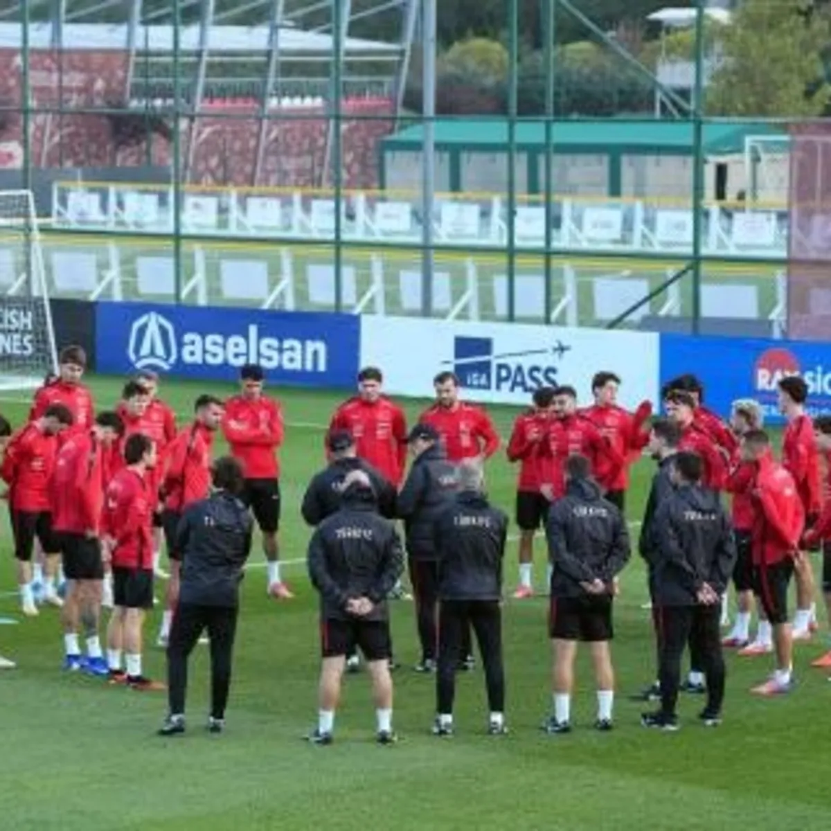 A Milli Futbol Takımı, Belçika maçının hazırlıklarını tamamladı