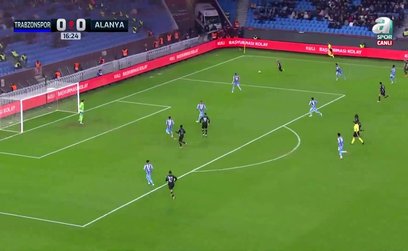 GOL | Trabzonspor 0-1 C. Alanyaspor