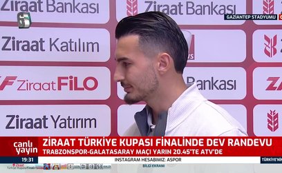Uğurcan Çakır: İnşallah G.Saray maçında...