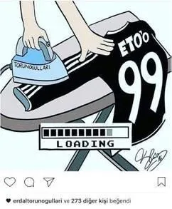 Erdal Torunoğulları, Eto'o paylaşımını beğendi - 1