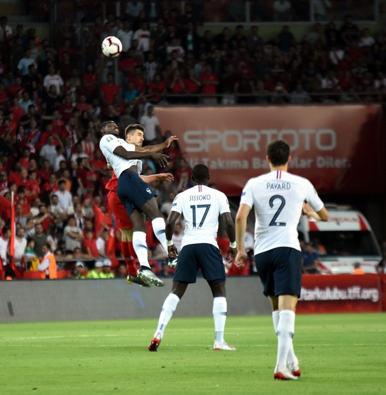 Türkiye - Fransa maçından kareler...