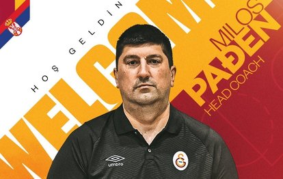 Galatasaray Çağdaş Faktoring’in yeni başantrenörü Milos Paden oldu