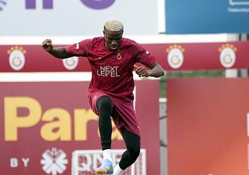 Galatasaray'dan Osimhen videosu