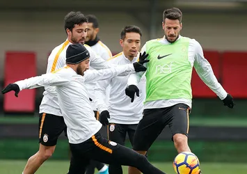 Galatasaray'da Bursaspor maçı hazırlıkları