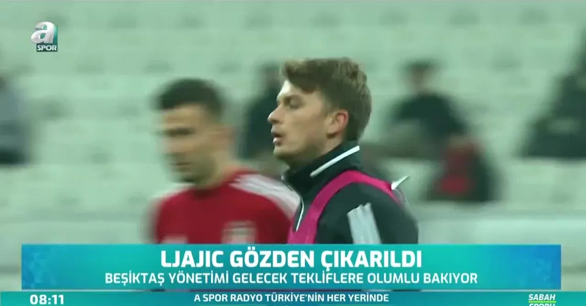 Beşiktaş'ta Adem Ljajic gözden çıkarıldı