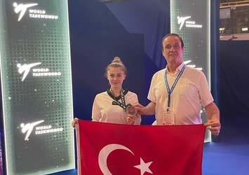 Merve Dinçel’den gümüş madalya