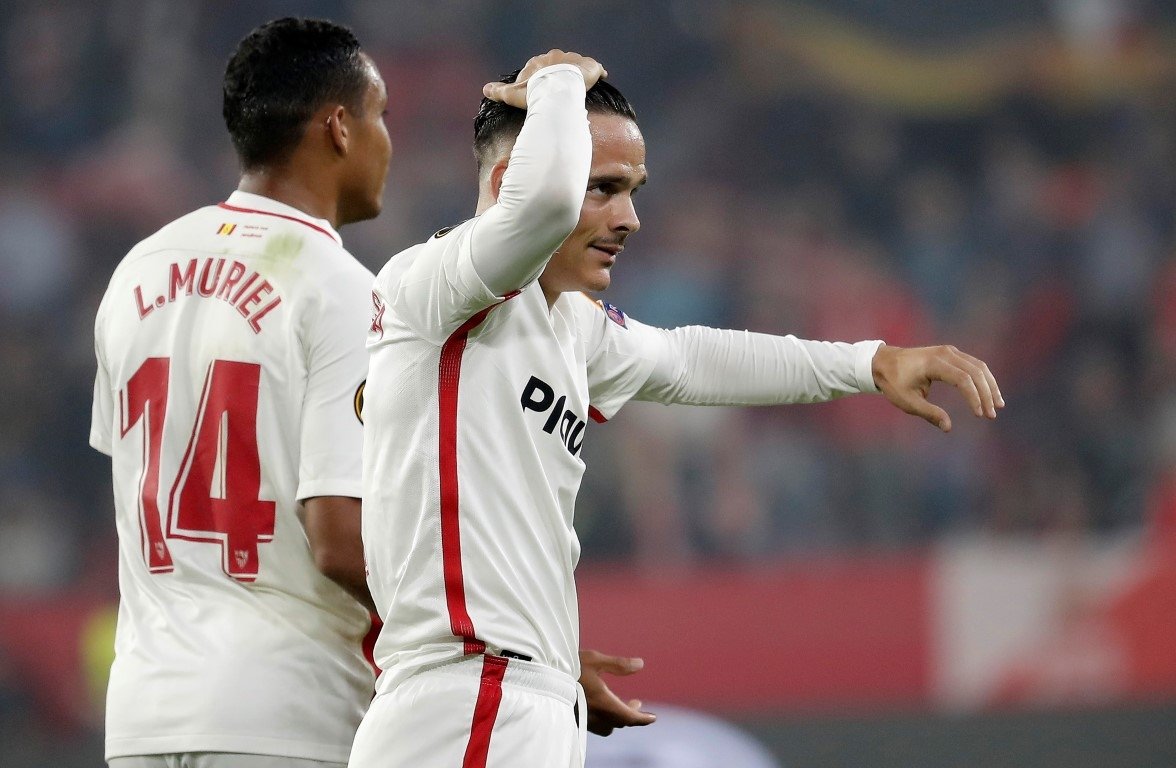 Sevilla Akhisarpsor maçından kareler