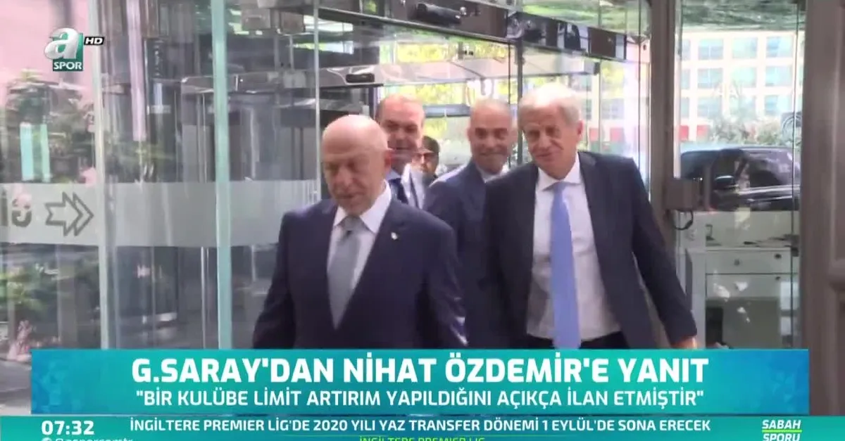 Galatasaray'dan Nihat Özdemir'e yanıt