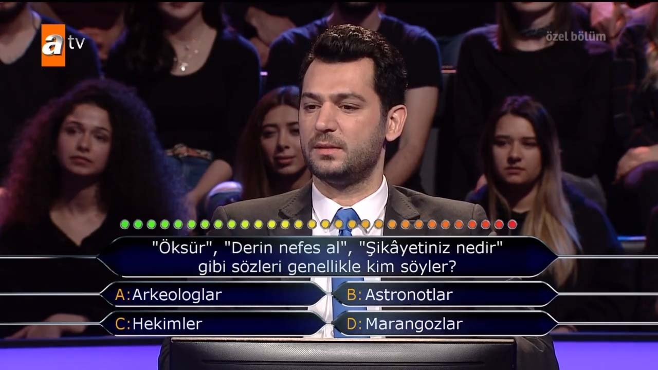 Kim Milyoner Olmak İster özel bölümüne damga vuran futbol sorusu