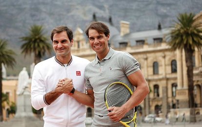 Federer ile Nadal birlikte korta çıkacak
