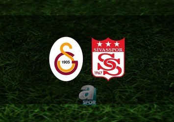 G.Saray - Sivasspor | 11'ler açıklandı