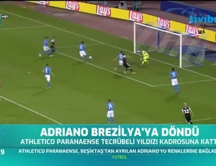 Adriano Brezilya'ya döndü