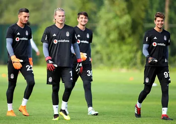 Karius Beşiktaş'ta ilk antrenmanına çıktı