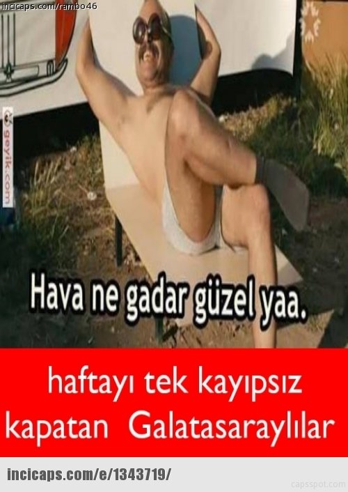 Fenerbahçe - Trabzonspor maçı capsleri