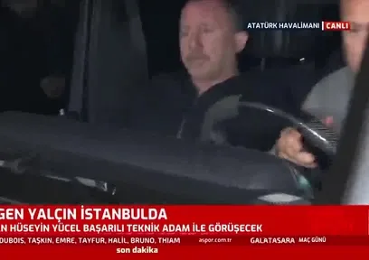Sergen Yalçın, Beşiktaş için İstanbul'da!