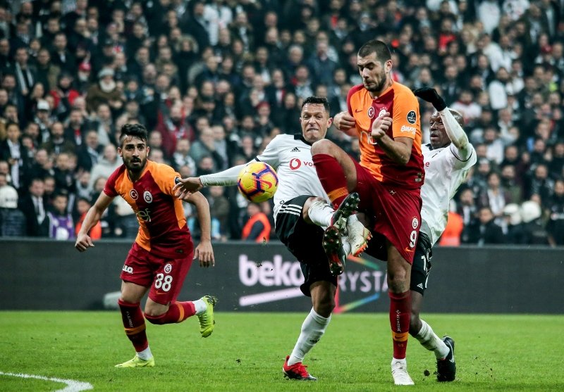 Beşiktaş - Galatasaray maçından kareler