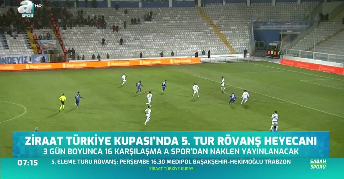 ziraat turkiye kupasi nda 5 tur heyecani