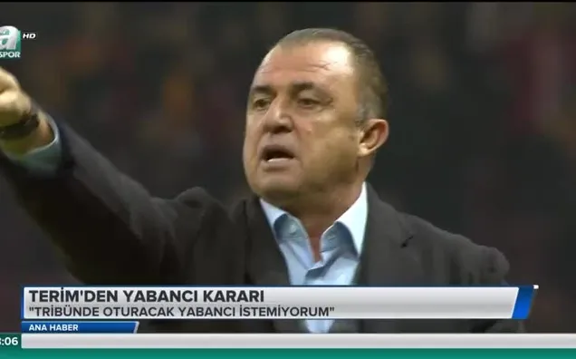 Terim'den yabancı kararı!