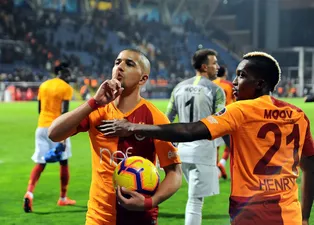 Galatasaray Feghouli ile gaza bastı!