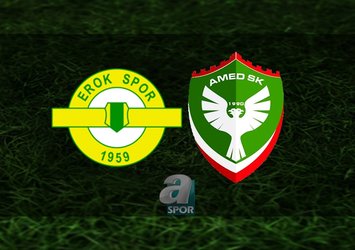 Erokspor - Amedspor maçı saat kaçta?