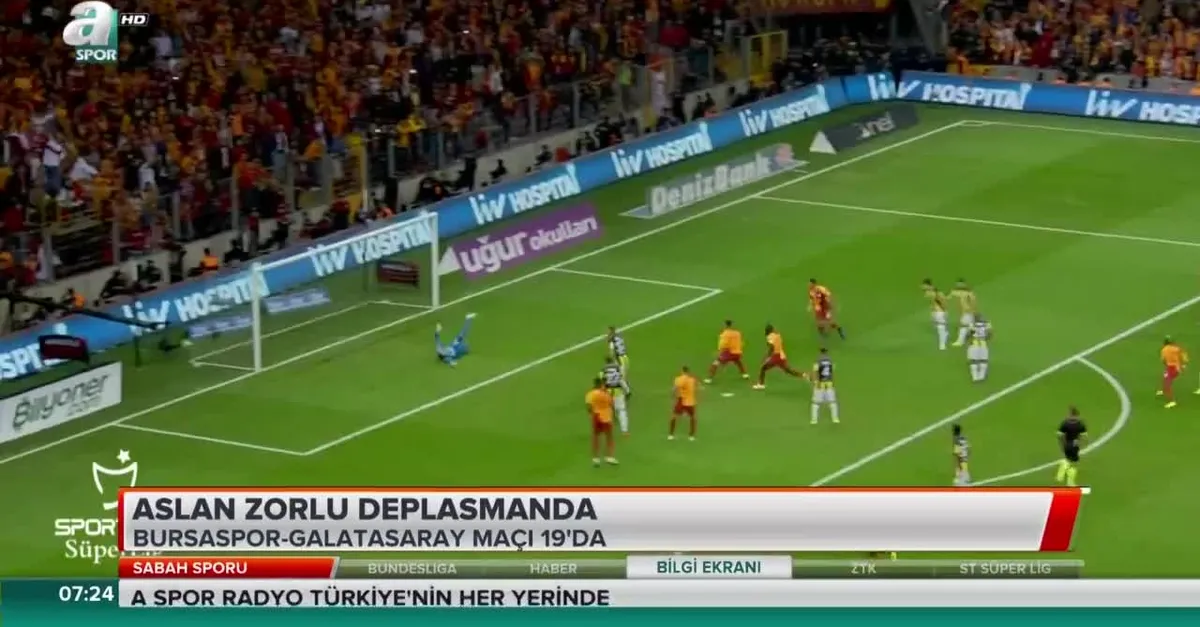 Aslan zorlu deplasmanda