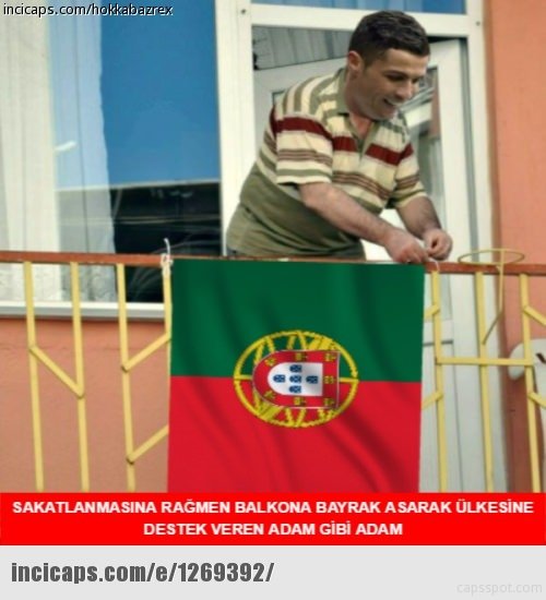 Portekiz-Fransa maçı sonrası capsler