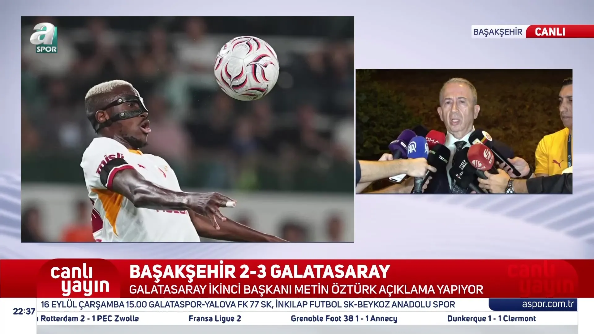 Metin Öztürk: Galatasaray'ın şampiyonluğu engellenmeye çalışılacak