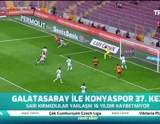 Galatasaray ile Konyaspor 37. kez
