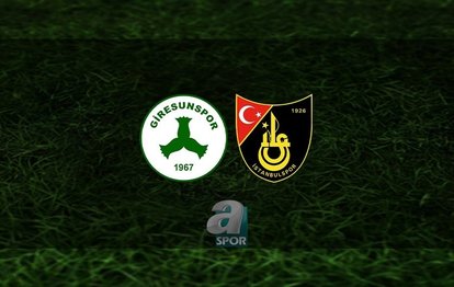 Giresunspor - İstanbulspor CANLI İZLE Giresunspor - İstanbulspor canlı anlatım