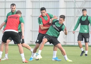 Konyaspor'da Kayserispor maçı hazırlıkları