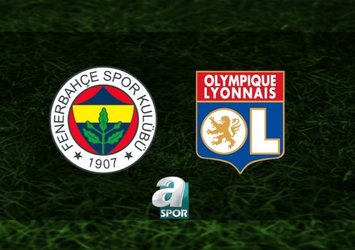 F.Bahçe'nin Lyon maçı 11'i belli oldu!